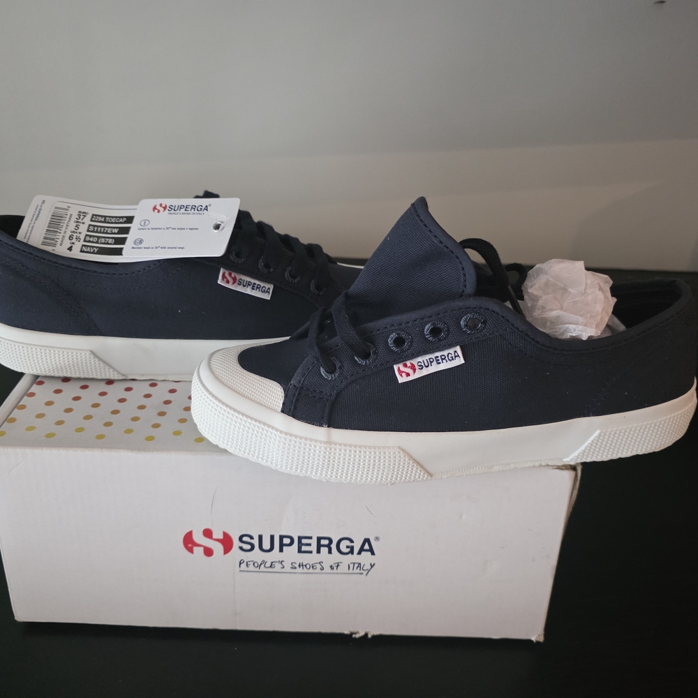 Superga 2294 TOECAP NAVY